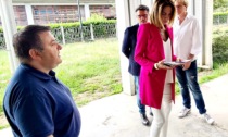 Assessore regionale Chiorino in visita a Valperga per un sopralluogo alla scuola Media