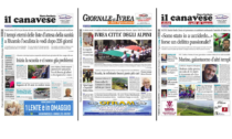 Il Canavese e Il Giornale di Ivrea (del 14 settembre) in edicola. Ecco le prime pagine