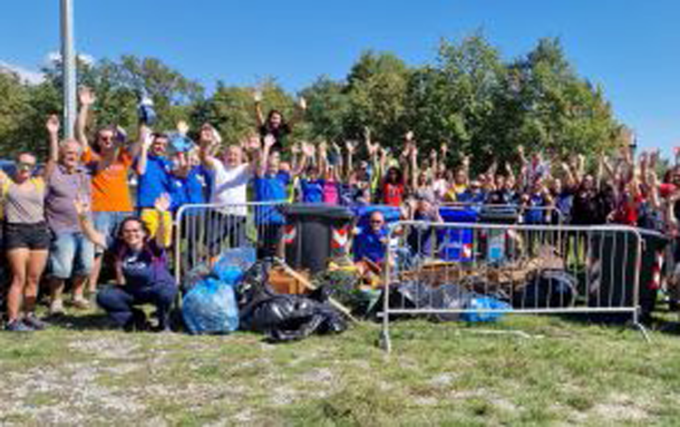 A Monasterolo rimossi 650 chili di rifiuti dai volontari