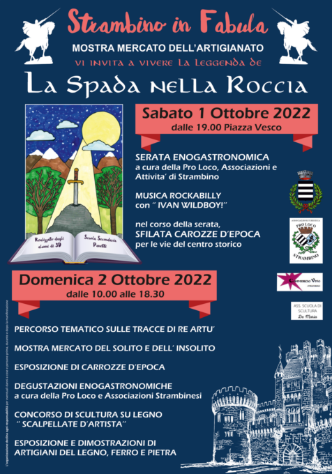 Strambino in fabula nel weekend: “La spada nella roccia”