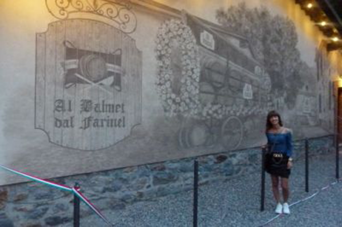 Un murales dedicato ai Balmetti di Borgofranco
