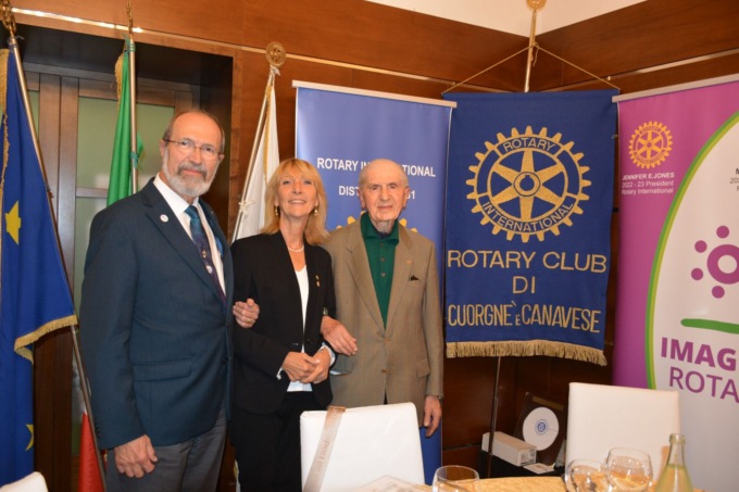 Rotary Club Cuorgnè e Canavese ha ospitato il Governatore del Distretto 2031 Rotary Club dell’Alto Piemonte