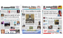 Il Canavese e Il Giornale di Ivrea (del 12 ottobre) in edicola. Ecco le prime pagine