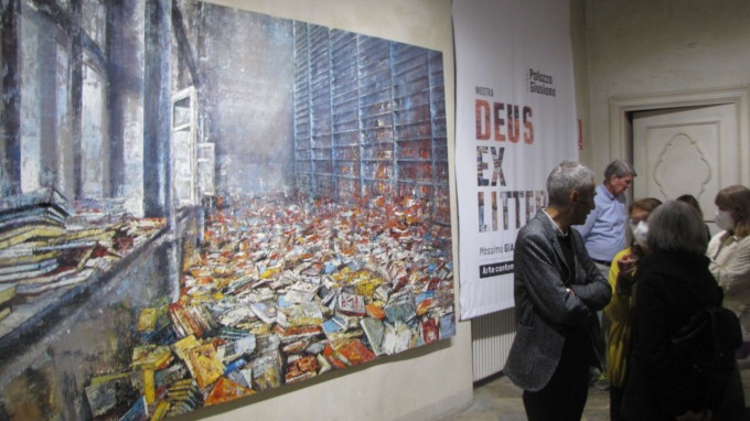 Palazzo Giusiana, la mostra Deus ex Littera