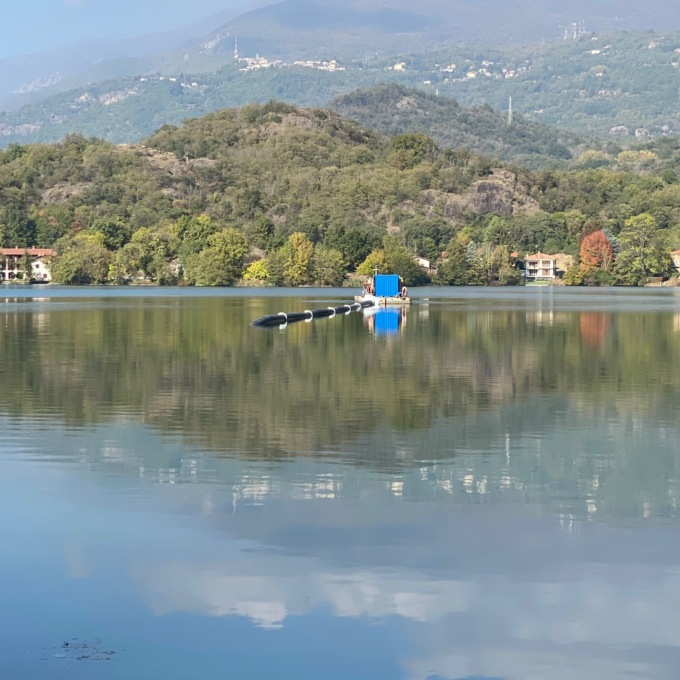 Completati i lavori per la depurazione del lago Sirio