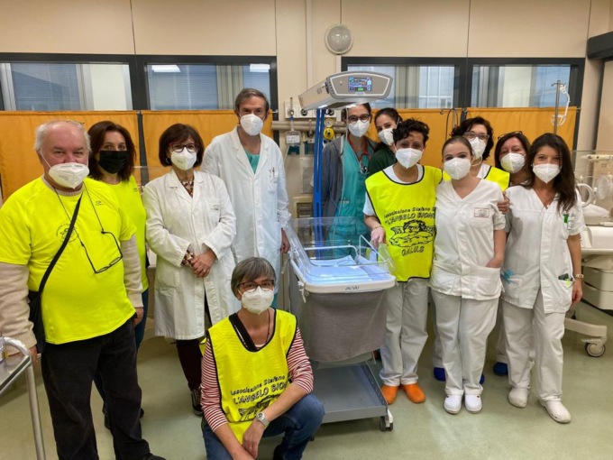 Una generosa donazione dell’Associazione Stefano Bocca l’Angelo Biondo Onlus a favore della Pediatria di Chivasso