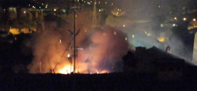 Incendio in centro a Cuorgnè, da quantificare gli ingenti danni