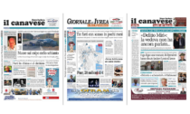 Il Canavese e Il Giornale di Ivrea (del 2 novembre) in edicola. Ecco le prime pagine