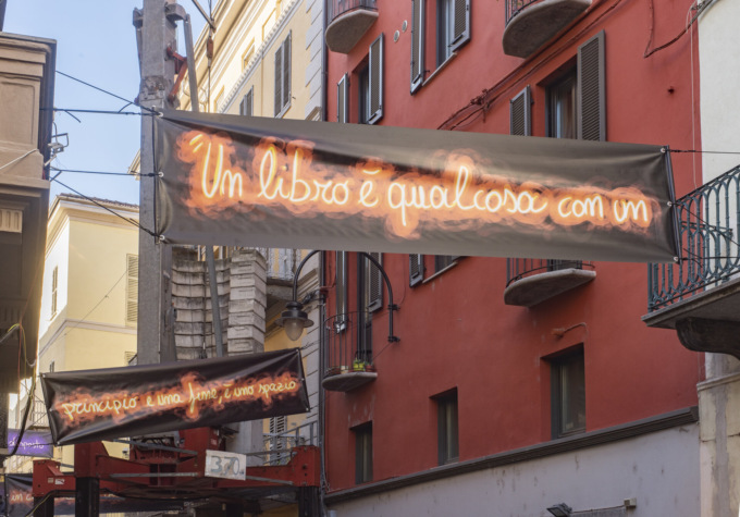 Luci d’Artista a Ivrea, un omaggio ai 100 anni dalla nascita di Italo Calvino GALLERY