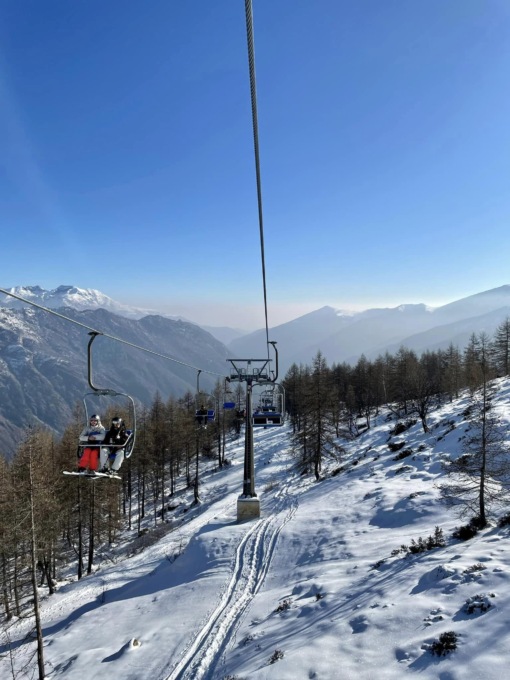 L’Alpe Cialma ha inaugurato la nuova seggiovia biposto