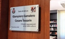 La Sala di Lettura della biblioteca di Nole intitolata agli amici Giampiero e Cesare