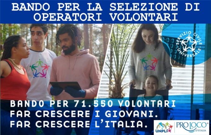 Servizio civile universale con la Pro loco, aperto il bando