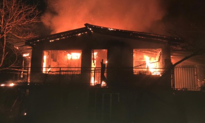 Nomaglio: Incendio distrugge una casa
