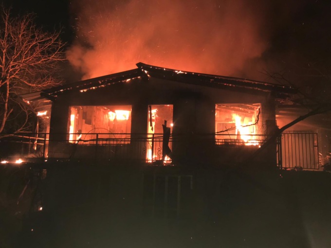 Nomaglio: Incendio distrugge una casa