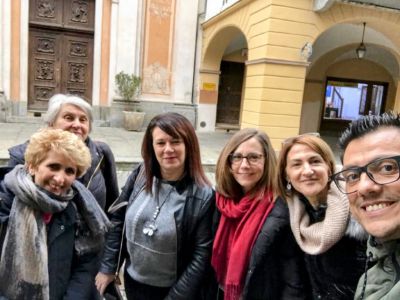 Accolti i docenti catalani in visita alle scuole di Favria