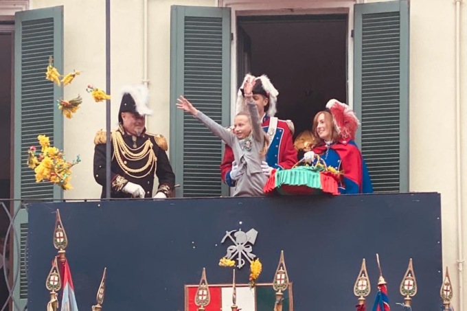Storico Carnevale di Ivrea, ieri la Penultima domenica, grande attesa per la Mugnaia e la Battaglia