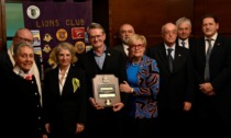 Onorificenza a Bruno Bassano dal Lions Club