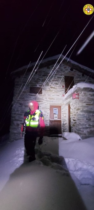 Escursionista disperso, salvato dai soccorsi