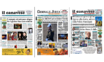 Il Canavese e Il Giornale di Ivrea (del 15 febbraio) in edicola. Ecco le prime pagine