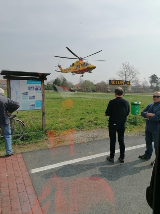 Uomo ustionato a Cafasse, è in prognosi riservata