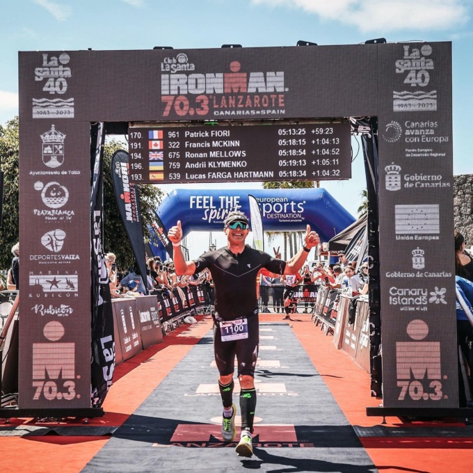 “Iron Man”: Massimo Testa completa il percorso di triathlon