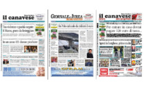 Il Canavese e Il Giornale di Ivrea (del 8 marzo) in edicola. Ecco le prime pagine