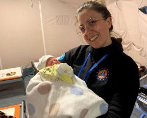 Da Ozegna volontaria nella Turchia colpita dal terremoto per far nascere i bambini