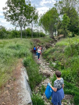 Sabato ecologico per i ragazzi delle medie di Valperga