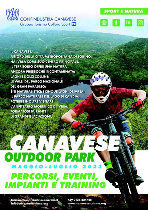Al via la campagna di comunicazione “Canavese Outdoor Park”