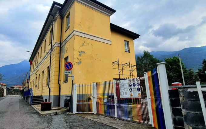 Tavagnasco: presto ultimati i lavori alla scuola