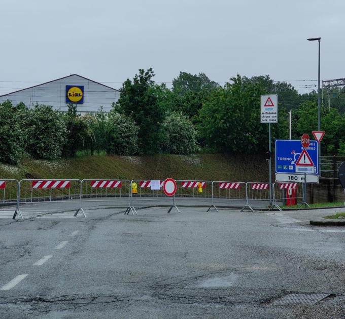 Chiuso il sottopassaggio tra Rivarolo e Feletto