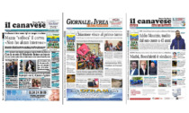 Il Canavese e Il Giornale di Ivrea (del 17 maggio) in edicola. Ecco le prime pagine