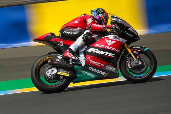 GP di Francia di Moto2: Vietti sfiora il podio e Gomez chiude ventitreesimo il GP nr 1.000