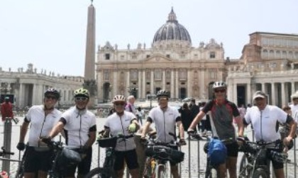 Due leinicesi in viaggio  lungo la via Francigena in bicicletta fino a Roma