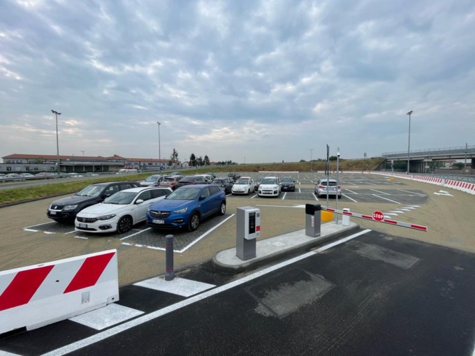 Aeroporto Torino Caselle, inaugurato il nuovo parcheggio Low Cost