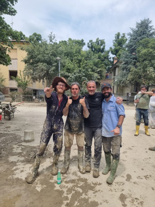 Da San Benigno a Faenza per aiutare chi ha perso tutto