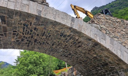 Ponte in frazione Villa a Lemie, procedono i lavori