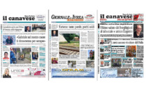 Il Canavese e Il Giornale di Ivrea (del 21 giugno) in edicola. Ecco le prime pagine