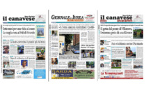 Il Canavese e Il Giornale di Ivrea (del 7 giugno) in edicola. Ecco le prime pagine