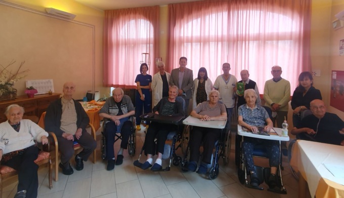 Serve Mental-Lions un service per gli anziani alla residenza Tappero di Agliè