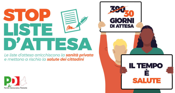 Il PD all’attacco contro la Giunta regionale: “Si faccia il nuovo ospedale di Ivrea e stop alle liste d’attesa”