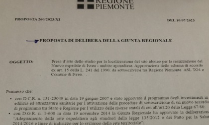 Cane annuncia l'ospedale nuovo nell'area ex Montefibre