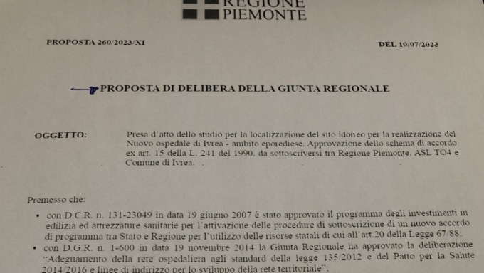 Cane annuncia l’ospedale nuovo nell’area ex Montefibre