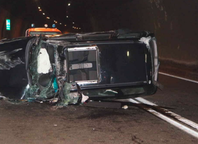 Incidente nella galleria di Baldissero Canavese sulla Pedemontana