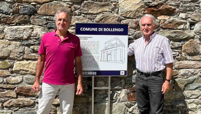 Installati pannelli tattili a Bollengo