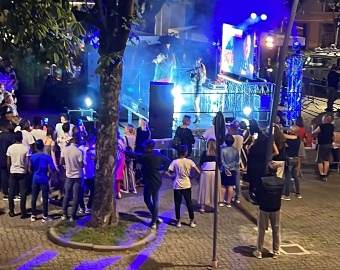 Johnson Righeira a Rivarolo per la Patronale VIDEO