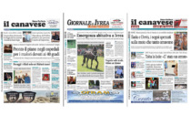 Il Canavese e Il Giornale di Ivrea (del 12 luglio) in edicola. Ecco le prime pagine