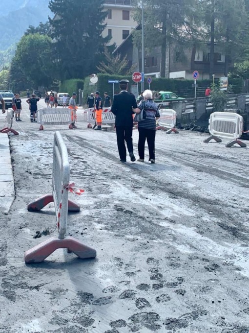 Alluvione a Bardonecchia, si lavora per ripristinare strade e tornare alla normalità