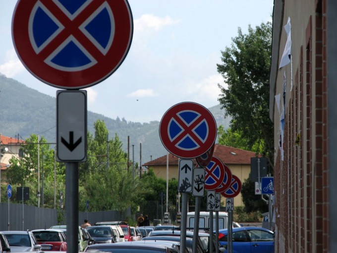 A Cuorgnè nuovo divieto di sosta e di fermata