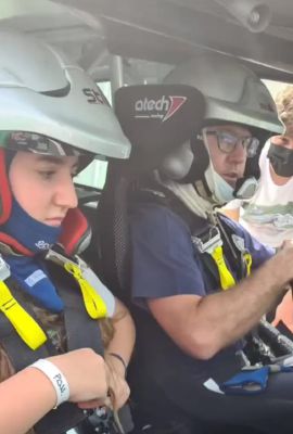 Il cardiologo e assessore con la grande passione  per i rally: «Mia figlia Vittoria mi fa  da navigatrice»